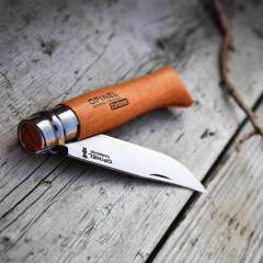 Opinel No 8 Kayın Saplı Karbon Çelik Çakı