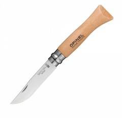 Opinel Inox 6 No Kayın Saplı Paslanmaz Çelik Çakı