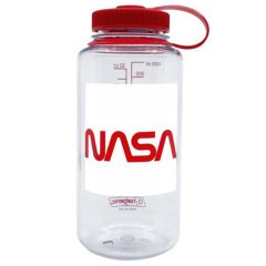 Nalgene Wide Mount Nasa Logo Tritan 1 Litre Suluk Matara